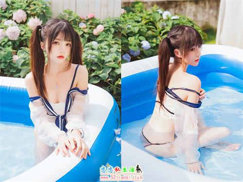 [喵糖映画] 赏美 VOL.303 蓝色夏日【20P/509M】