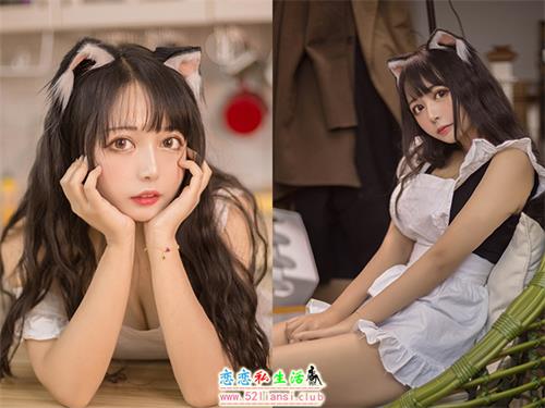 [喵糖映画] 赏美 VOL.296 厨房猫娘【20P/158M】