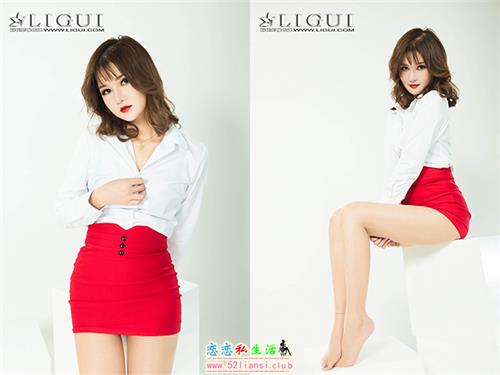 [Ligui丽柜] 2020.10.07《袜底风光》文芮【51P/103M】