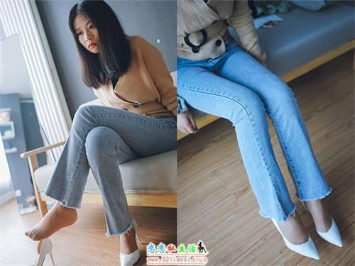 [SIEE丝意] No.471 文文 白色高跟鞋，裤里丝【45P/93M】