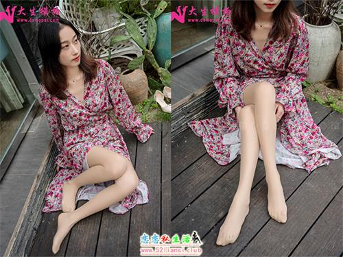 [大生模拍]-N216-美美-纤细玉腿（带视频）【43P+1V/675M】