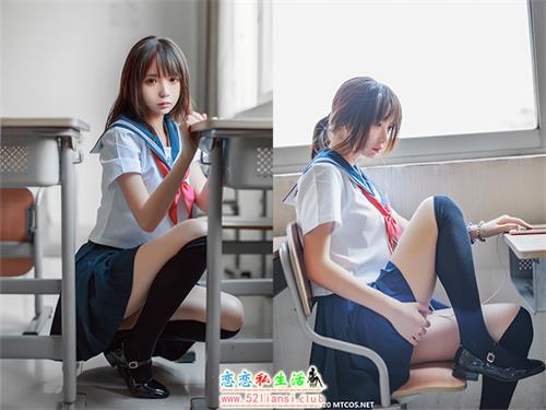 [喵糖映画] 赏美 VOL.340 同桌的水手服【33P/519M】