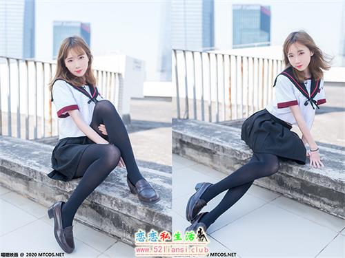 [喵糖映画] 赏美 VOL.322 天台少女【46P/324M】