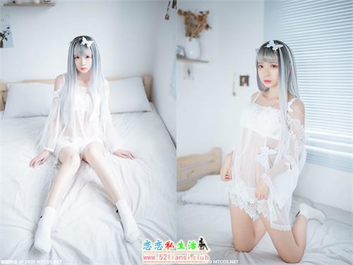 [喵糖映画] 赏美 VOL.325 白色纱裙【25P/105M】