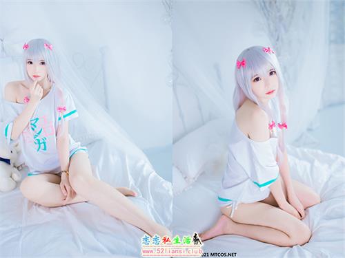 [喵糖映画] 赏美 VOL.359 纱雾和白猫【22P/235M】