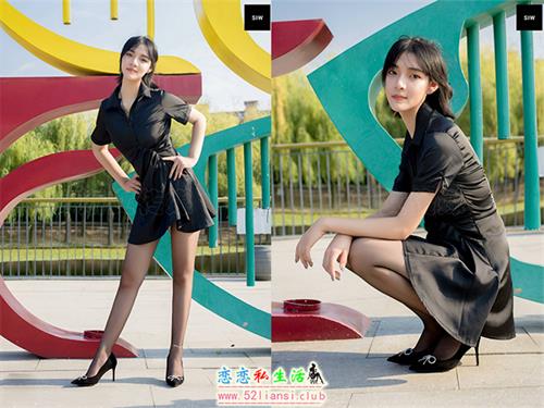 [SIW斯文传媒]91 思琪 真丝修身超短低腰裙【62P/76M】