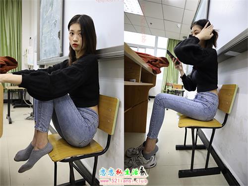 大西瓜爱牙膏-2021年01月份-04教室短袜（带视频）【88P+1V/496M】