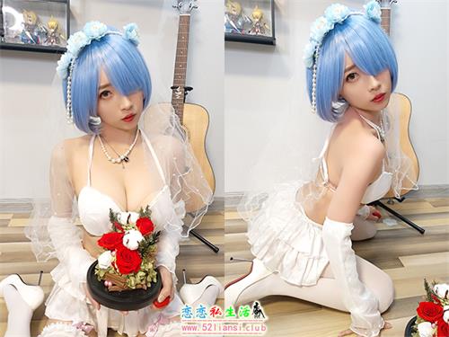 [小女巫露娜]NO.005 雷姆婚纱【29P/155M】