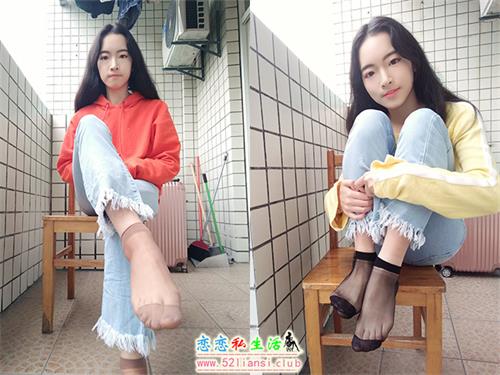 [学妹校园寝室丝短袜美脚]-第007期黄丽【97P/198M】