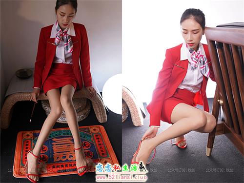 [IESS异思趣向] 丝享家 765：美子《红衣领班》【90P/62M】