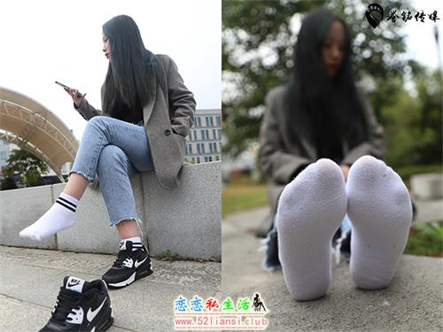 [誉铭传媒] 249期-学妹户外牛仔裤棉袜【143P/1G】