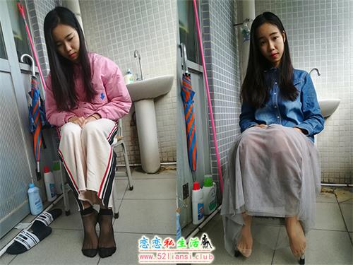 [学妹校园寝室丝短袜美脚]-第026期谢漫诗【86P/224M】