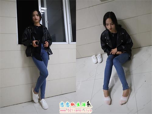 [大西瓜爱牙膏]-2021年05月份-模特3-牛仔裤船袜（带视频）【154P+1V/818M】