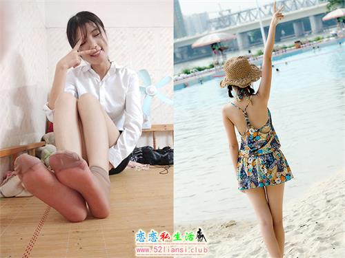 [学妹校园寝室丝短袜美脚]-第034期肖彩霞【68P/155M】