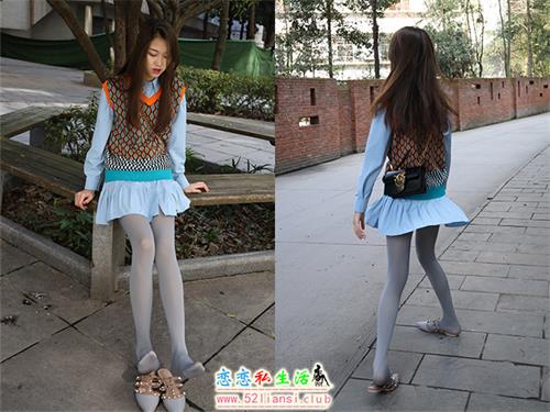 大西瓜爱牙膏-2021年03月份-模特2-校园短裙灰丝【402P/1.41G】
