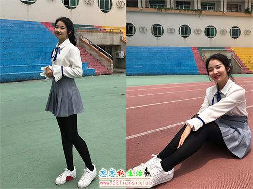 [最爱帆布鞋]007-学妹丝袜美腿写真【51P/123M】