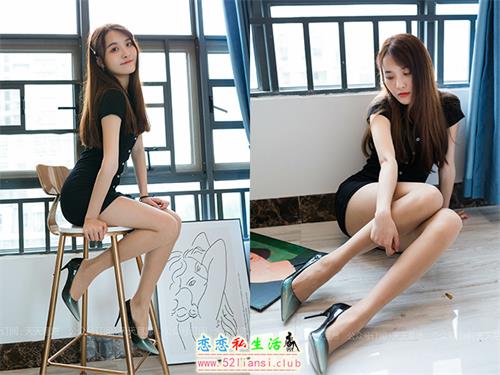 [IESS异思趣向] 丝享家 795：婉苹《甜美女画家》【87P/87M】