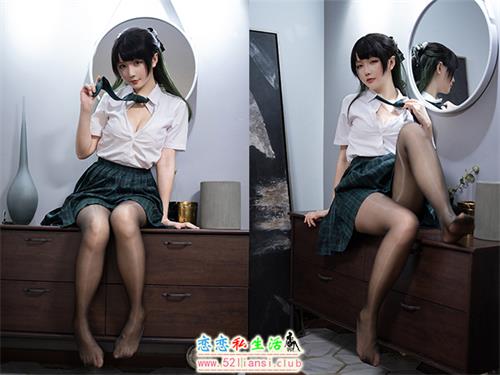 [喵糖映画] 赏美 VOL.435 绿色JK【20P/90.4M】