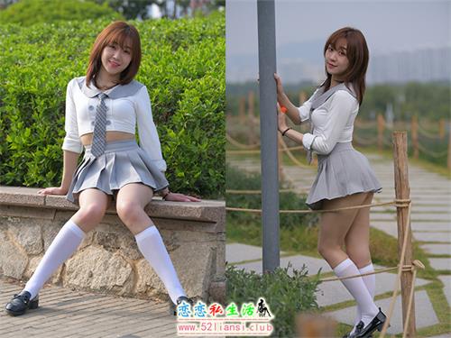 [魔镜街拍] 095-性感动人的小百褶裙美女【761P/735M】