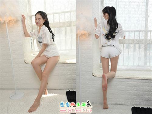 [IESS异思趣向] 耽丝017-爱笑的邻家女孩腿腿【90P/55M】