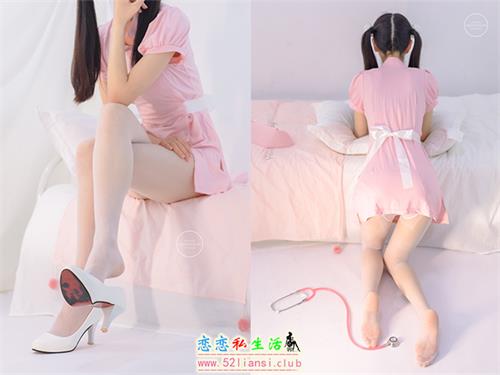 [森萝财团]-有料 041 粉嫩护士服白丝【62P/583M】