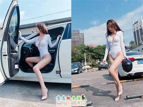 [魔镜街拍] 096-白色连体衣小姐姐【105P/116M】