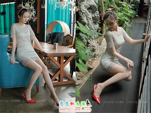 [IESS异思趣向] 丝享家 808：九妹《咖啡配红跟》【78P/97M】