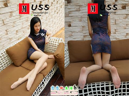 [MussGirl慕丝女郎] NO.120 我不轻易露腿，因为我不想“生灵涂炭”《脚》【88P/232M】