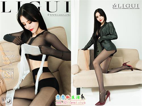 [Ligui丽柜] 2021.05.12《黑丝魅惑》凉儿【66P/99M】