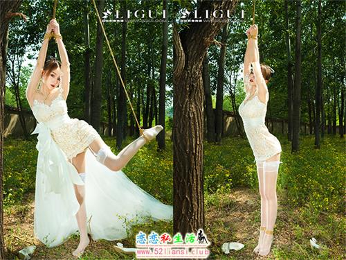 [Ligui丽柜] 2021.05.21《荒野缚新娘》蕊蕊【68P/123M】