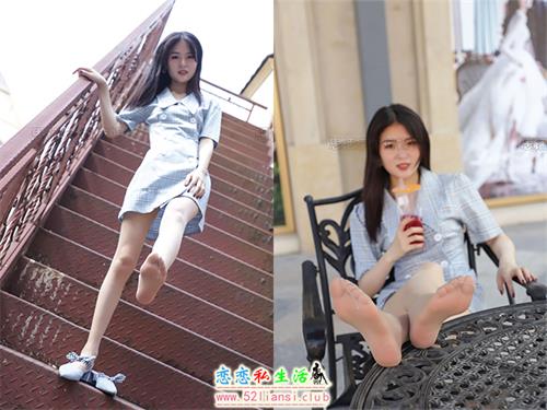 [SiHua思话]SJ022 筱蝶 楼梯道的学院女神【46P/103M】