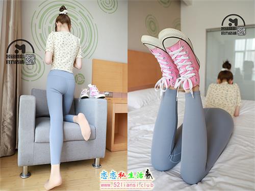 [誉铭传媒] 318期-灰色瑜伽裤里丝【100P/639M】