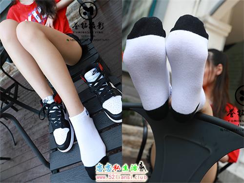 [誉铭传媒] 325期-学妹牛仔热裤棉袜【120P/790M】