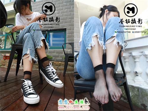 [誉铭传媒] 329期-学妹牛仔裤黑色短丝帆布鞋【140P/0.98G】