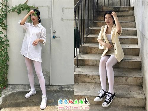 [最爱帆布鞋]051-学妹丝袜美腿写真（带视频）【101P+1V/375M】