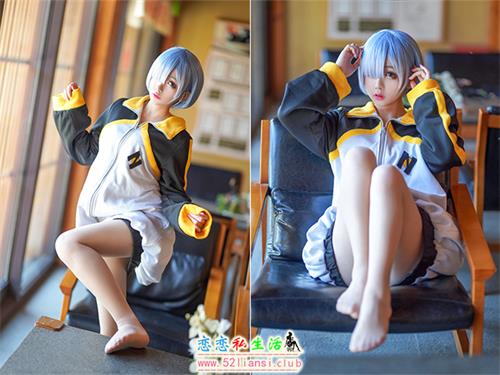 [喵糖映画] 赏美 VOL.449 雷姆蓝发【23P/389M】