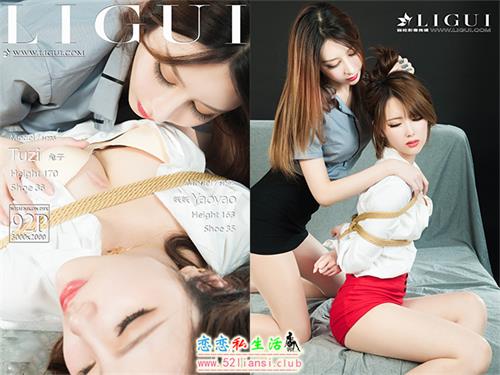 [Ligui丽柜] 2021.08.13《双生花の虐恋柔情》兔子&妖妖【93P/112M】