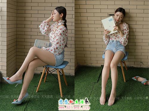 [IESS异思趣向] 丝享家 850：可可《法式碎花裙》【81P/116M】