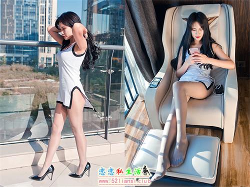 [魔镜街拍] 127-白色高跟旗袍肉丝美女【317P/311M】