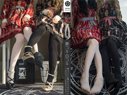 [木花琳琳是勇者] 071-圣诞双人黑白双丝(带视频)【41P+1V/2.45G】