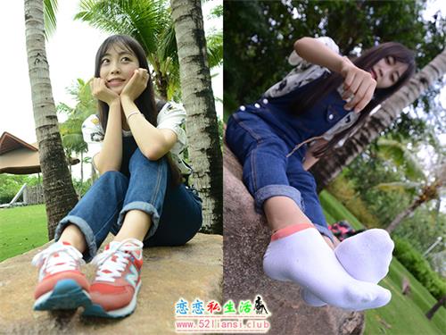 [战前女神] 恋足美腿棉袜女神级摄影套图 142【271P/767M】