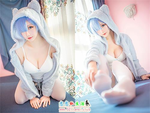 [星之迟迟] NO.09 蕾姆猫娘睡衣【14P/56M】