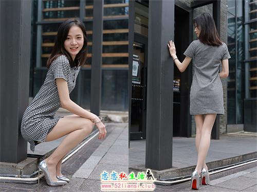 [IESS异思趣向] 丝享家 867：小六《格子连衣裙》【90P/127M】