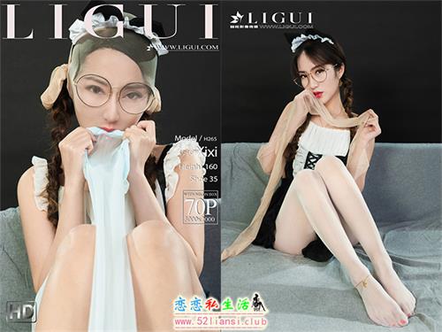 [Ligui丽柜] 2021.09.01《颜丝香吻》汐汐【71P/93M】