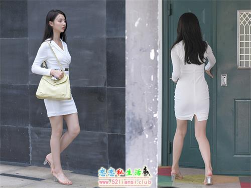 [魔镜街拍] 137-街拍之白色制服美女【249P/310M】