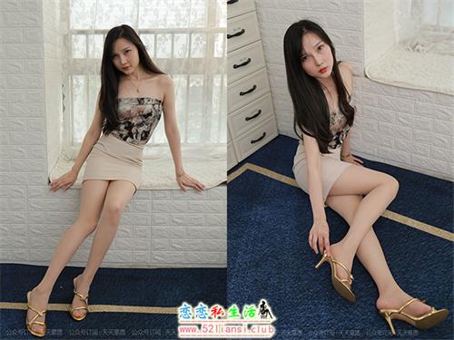 [IESS异思趣向] 丝享家 903：文欣《浅色包臀短裙》【87P/109M】