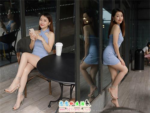 [IESS异思趣向] 丝享家 915：小婕《咖啡店邂逅网红美女》【85P/100M】