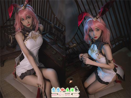 [南桃Momoko] 06-八重樱旗袍【17P/19M】