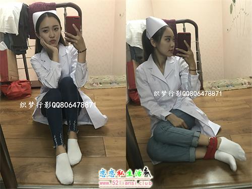 [织梦行影] 第003期 护士服棉袜【76P/149M】