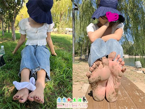 [安乔乔] 第07期 乔乔脏脚底【100P/546M】